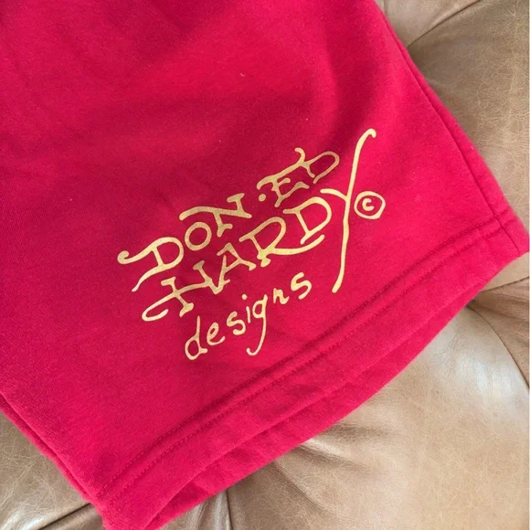 Ed Hardy sweat-shorts. - Picture 2 of 8